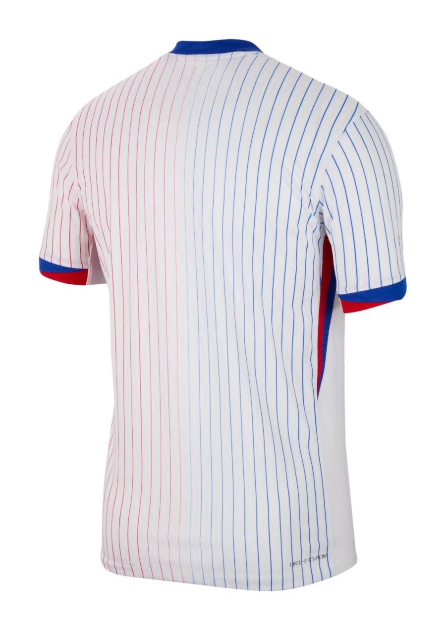 maillot-de-football-equipe-de-france-exterieur-saison-2024-tenue-officielle Voetbalshirt Frankrijk uitshirt seizoen 2024 officiële tenue
