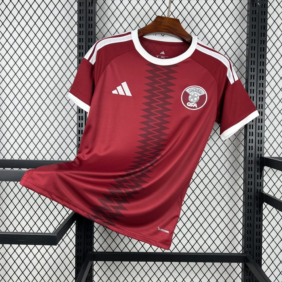 maillot-de-football-qatar-2026-tenue-domicile-supporters Qatar voetbalshirt 2026 thuistenue supporters