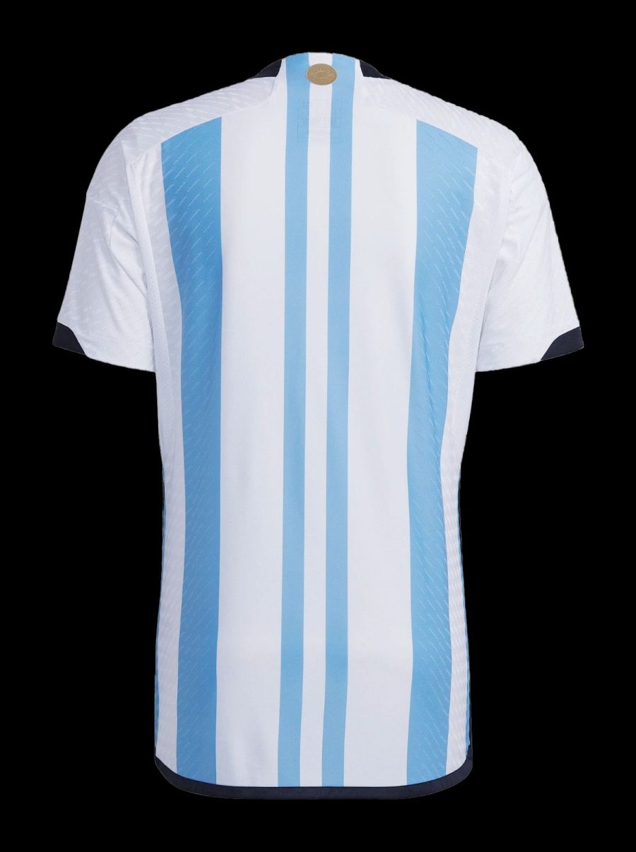 Argentinië thuisshirt WK 2022 officieel shirt blauw en wit