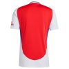 maillot-domicile-arsenal-saison-2024-2025-rouge-et-blanc thuisshirt Arsenal seizoen 2024 2025 rood en wit