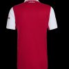 Arsenal thuisshirt seizoen tweeduizend tweeëntwintig tweeduizend drieëntwintig rood en wit