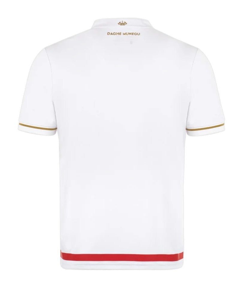 AS Monaco thuisshirt seizoen 2025 2026 officieel voetbaltenue rood en wit