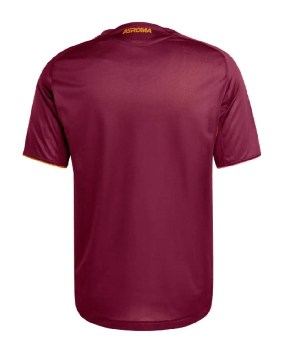 maillot-domicile-as-roma-saison-2025-2026-tenue-officielle-football AS Roma thuisshirt seizoen 2025 2026 officieel voetbaltenue