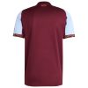 maillot-domicile-aston-villa-saison-2025-2026-tenue-officielle-claret-et-bleu Thuisshirt Aston Villa seizoen 2025 2026 officiële outfit claret en blauw