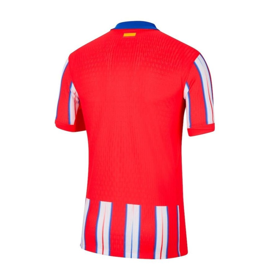 maillot-domicile-atletico-madrid-saison-vingt-vingt-quatre-vingt-vingt-cinq-rouge-et-blanc Thuisshirt Atletico Madrid seizoen 2024 2025 rood en wit