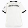 maillot-domicile-borussia-monchengladbach-saison-2025-2026-tenue-officielle-blanche-et-verte Borussia Mönchengladbach thuisshirt seizoen 2025 2026 officiële wit-groene tenue