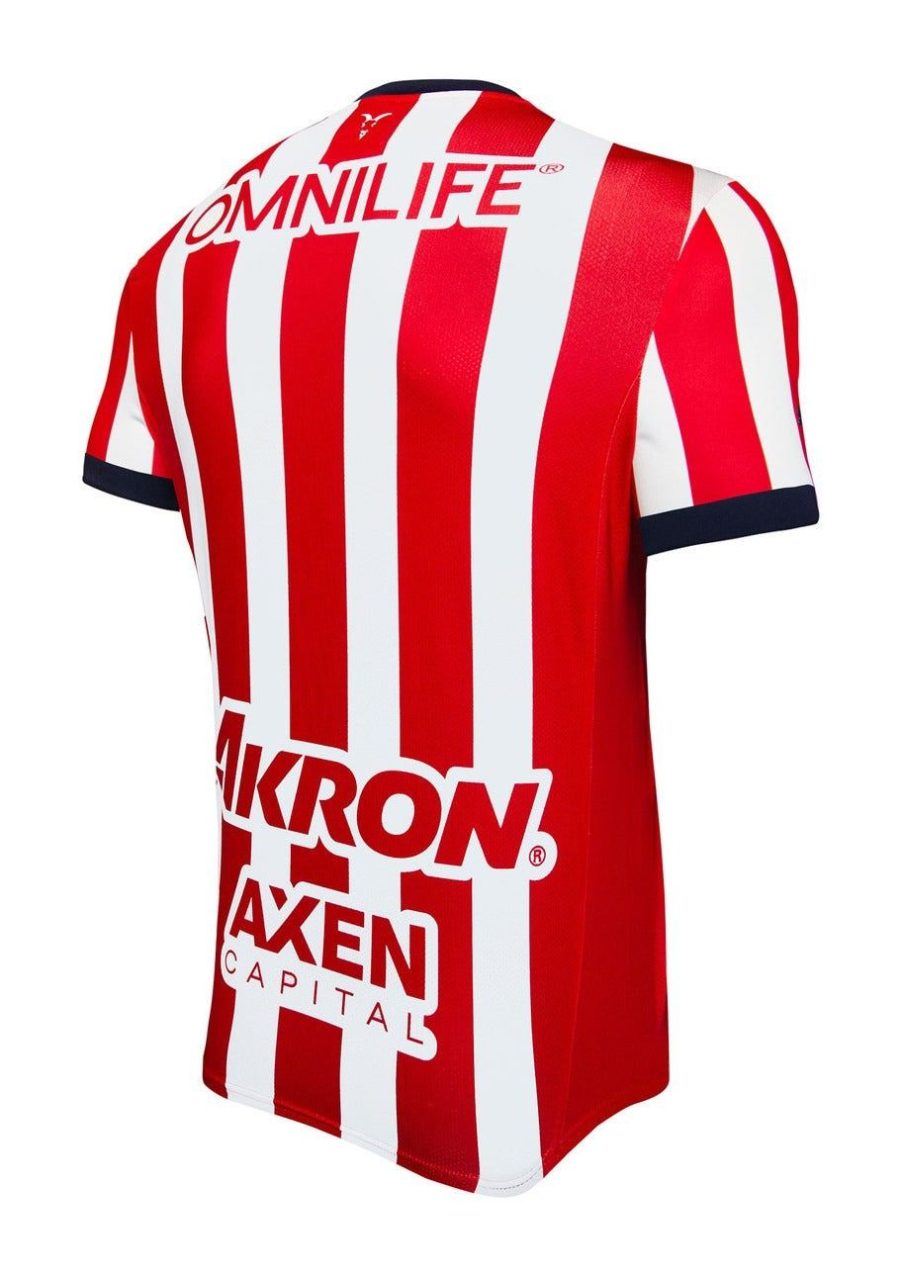 Thuisshirt Chivas de Guadalajara seizoen 2024 2025 rood wit voor clubfan