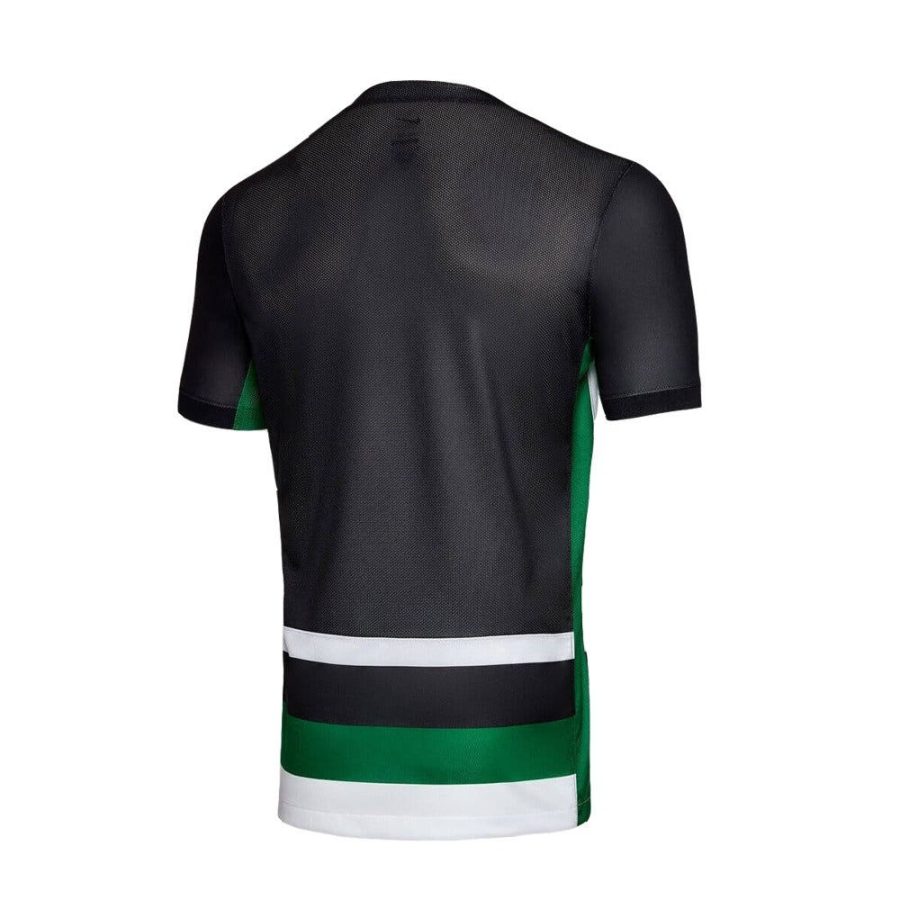 maillot-domicile-du-sporting-cp-saison-deux-mille-vingt-quatre-deux-mille-vingt-cinq-vert-et-blanc Sporting CP thuisshirt seizoen tweeduizend vierentwintig tweeduizend vijfentwintig groen en wit