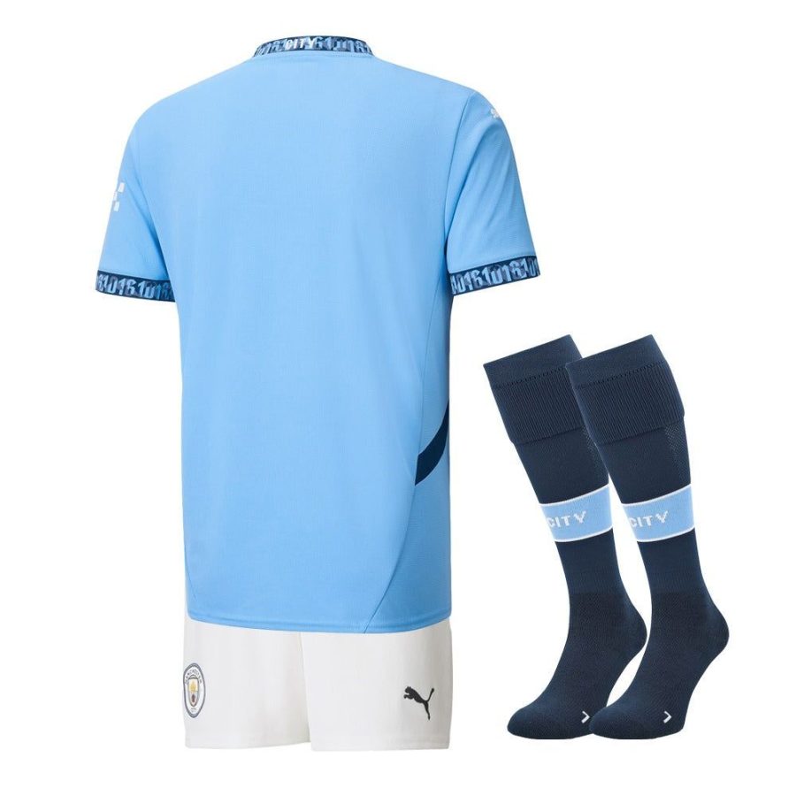 maillot-domicile-enfant-manchester-city-saison-2024-2025 Manchester City thuisshirt kinderen seizoen 2024/2025