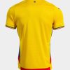 maillot-domicile-equipe-de-roumanie-saison-2025-rouge-jaune-bleu Thuisshirt Roemeens elftal seizoen 2025 rood geel blauw