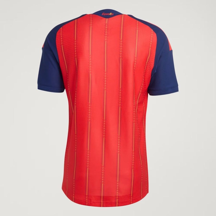 maillot-domicile-equipe-nationale-espagne-saison-2026-rouge-et-jaune Thuisshirt nationaal team Spanje seizoen 2026 rood en geel
