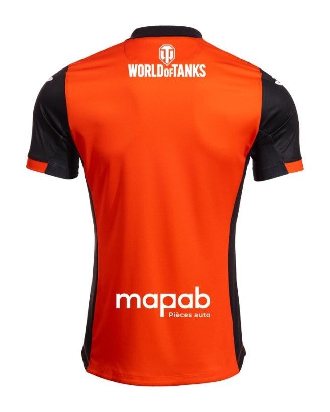 FC Lorient thuisshirt seizoen 2025 2026 officiële geel-zwarte tenue