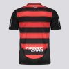 maillot-domicile-flamengo-saison-deux-mille-vingt-cinq-rouge-et-noir-avec-ecusson-du-club Thuisshirt Flamengo seizoen tweeduizendvijfentwintig rood en zwart met clubembleem