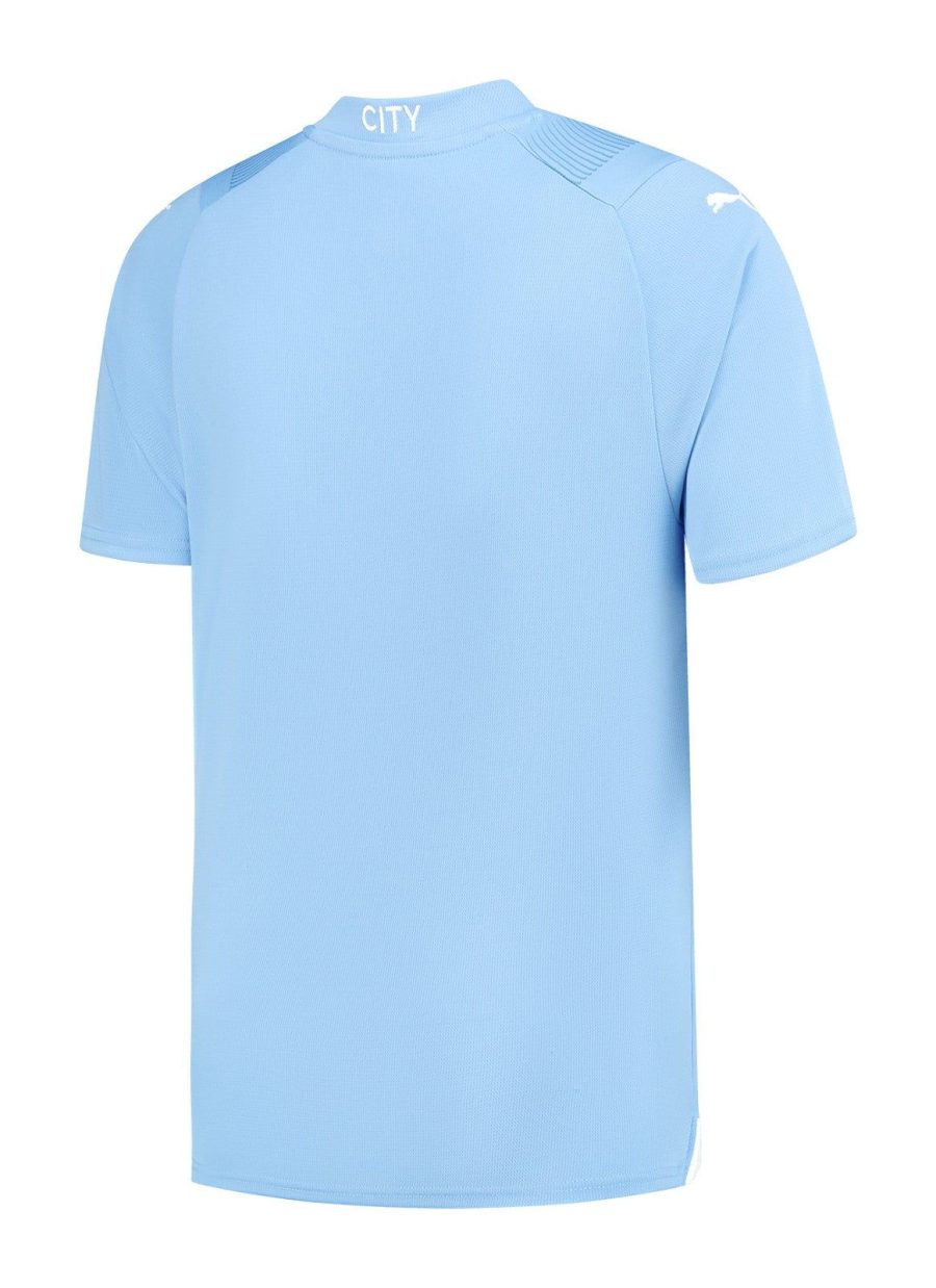 maillot-domicile-manchester-city-saison-2023-2024-bleu-ciel Thuisshirt Manchester City seizoen 2023-2024 hemelsblauw