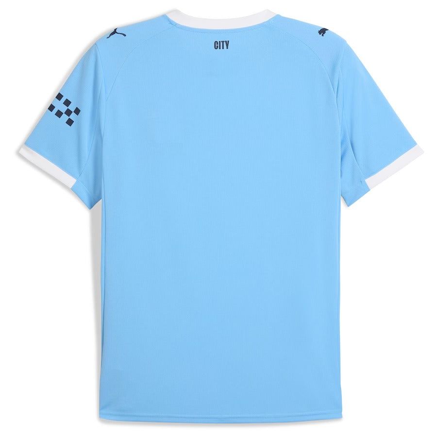 maillot-domicile-manchester-city-saison-2025-2026-couleur-bleu-ciel thuisshirt Manchester City seizoen 2025 2026 kleur hemelsblauw