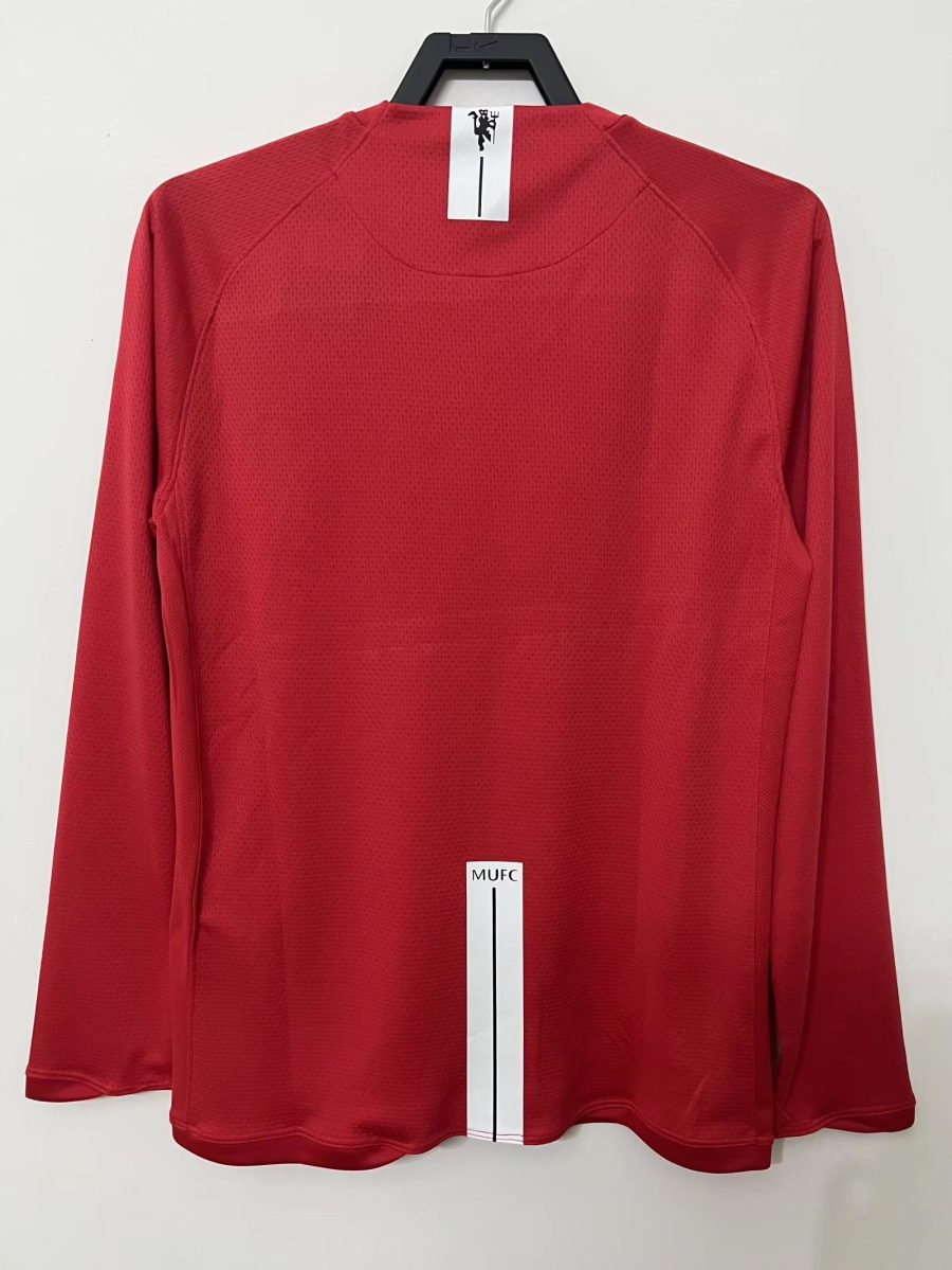 maillot-domicile-manchester-united-manches-longues-saison-2007-2008 Manchester United thuisshirt lange mouwen seizoen 2007 2008