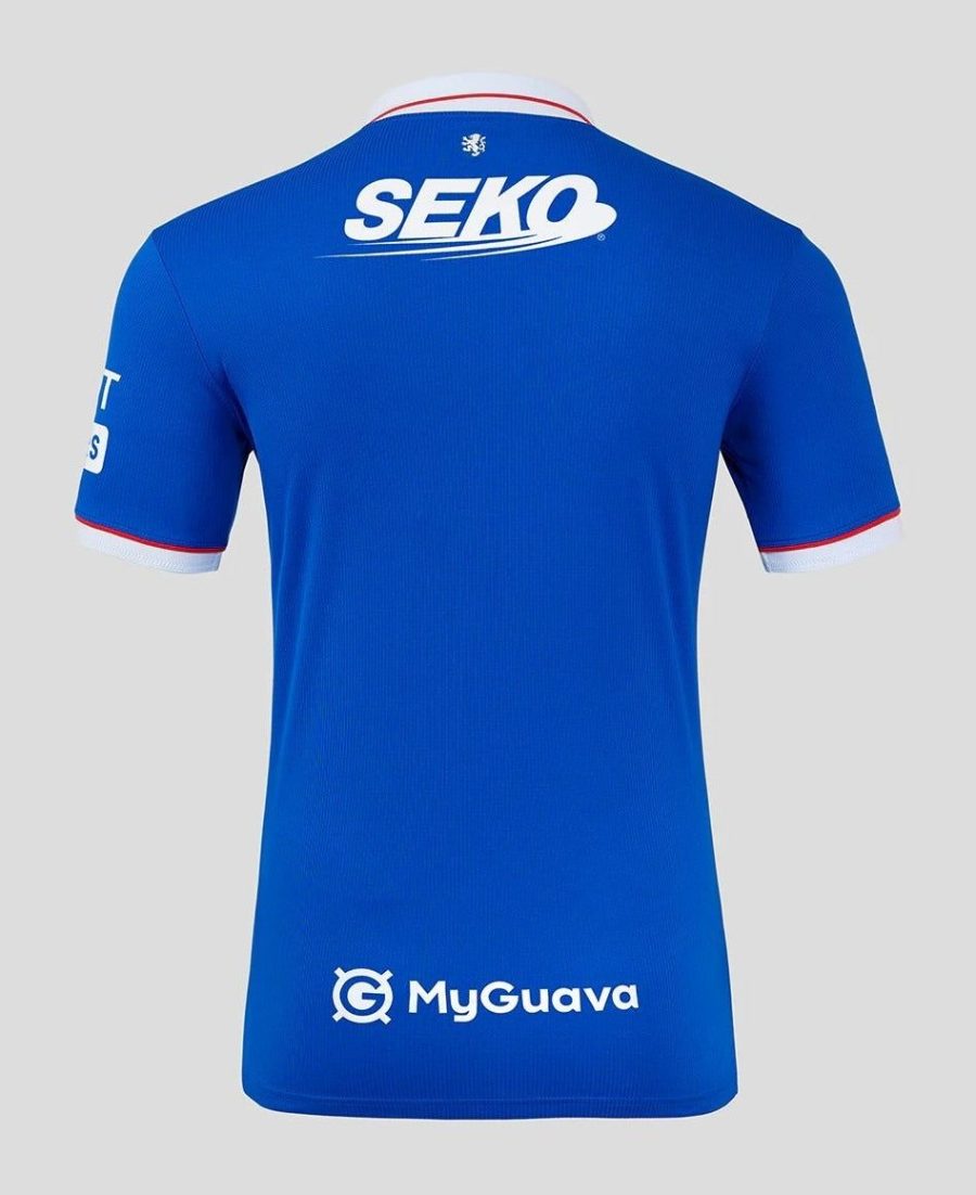 maillot-domicile-rangers-fc-saison-deux-mille-vingt-cinq-deux-mille-vingt-six-tenue-officielle Rangers FC thuisshirt seizoen tweeduizend vijfentwintig tweeduizend zesentwintig officiële tenue