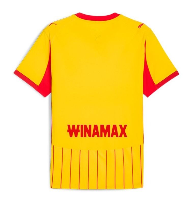 RC Lens thuisshirt seizoen 2025 2026 officieel voetbalshirt