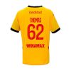 RC Lens thuisshirt seizoen tweeduizend vierentwintig tweeduizend vijfentwintig