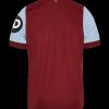 thuisshirt West Ham United FC seizoen 2023 2024 officiële tenue bordeaux en hemelsblauw