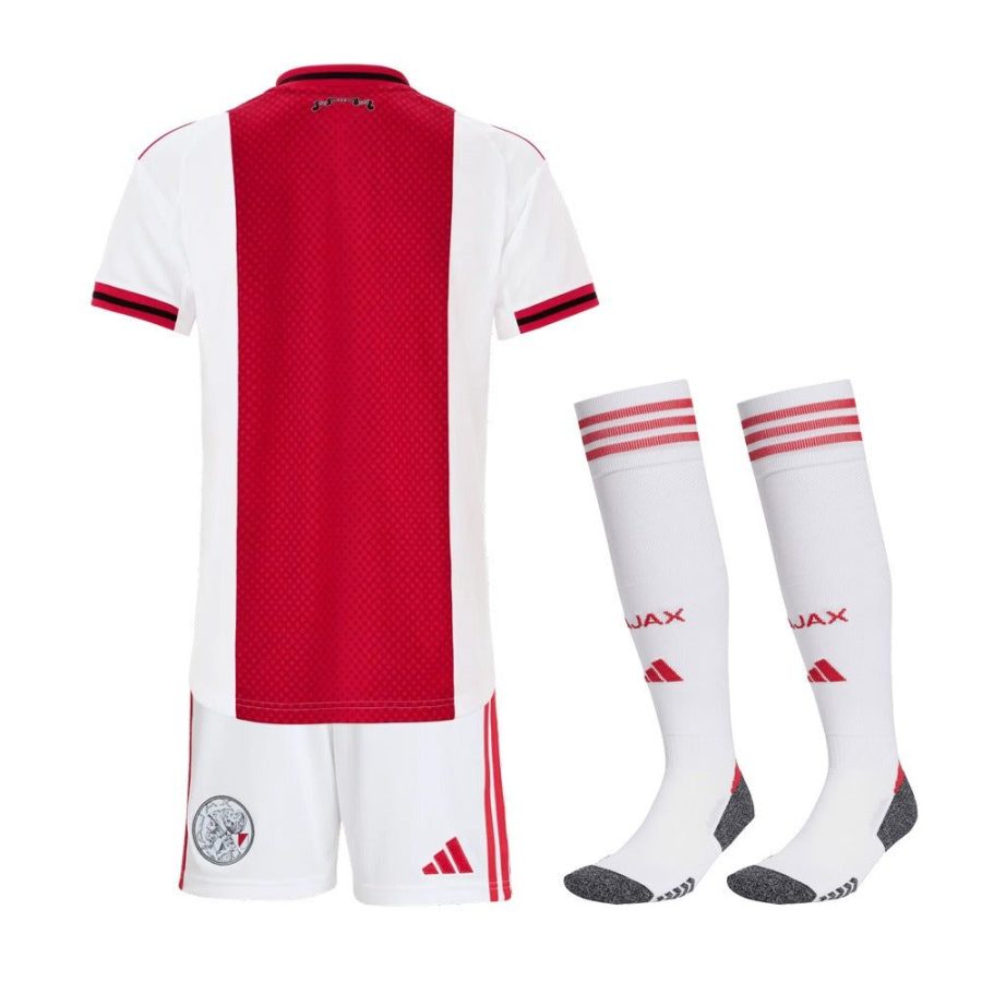 Kinderen Ajax Amsterdam thuisshirt seizoen tweeduizend vijfentwintig tweeduizend zesentwintig