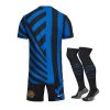 maillot-enfant-inter-milan-domicile-saison-2024-2025-avec-short-assorti Kindershirt Inter Milan thuisshirt seizoen 2024 2025 met bijpassende short