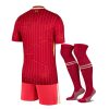 maillot-enfant-liverpool-domicile-saison-2024-2025-avec-short-et-chaussettes Liverpool kindershirt thuis seizoen 2024 2025 met short en sokken
