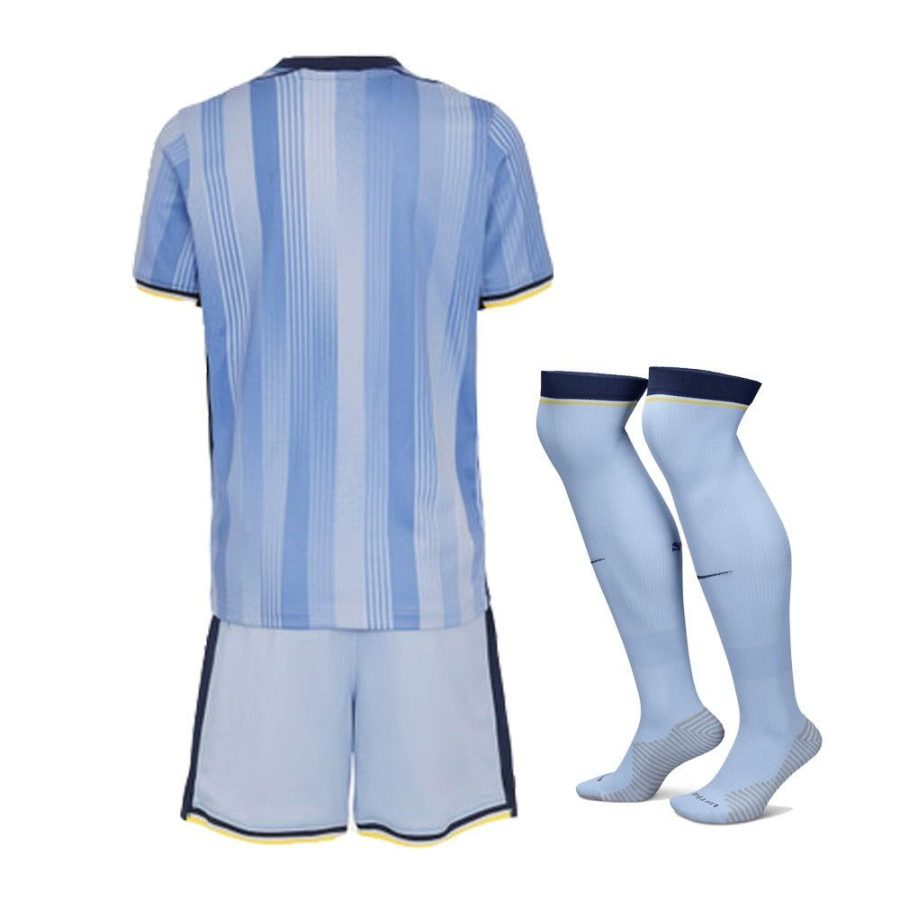 maillot-enfant-tottenham-exterieur-saison-2024-2025-tenue-football kinderen voetbalshirt Tottenham uitshirt seizoen 2024 2025 tenue