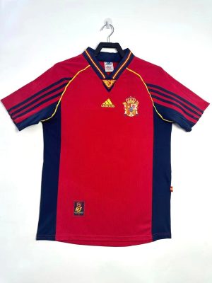 maillot-espagne-domicile-1998 MAILLOT ESPAGNE DOMICILE 1998