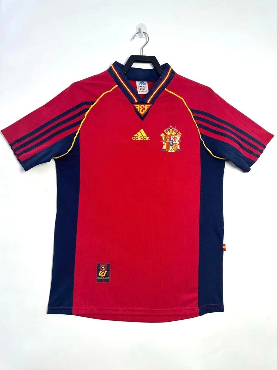 maillot-espagne-domicile-1998 SPAANS THUISSHIRT 1998