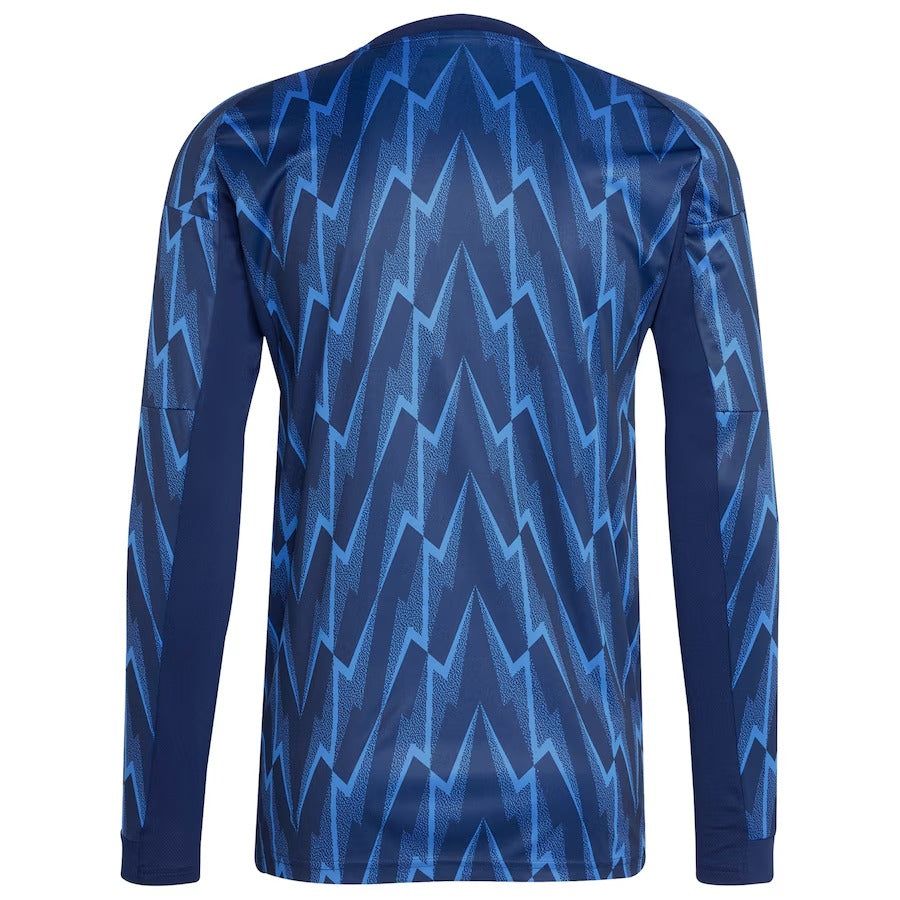 maillot-exterieur-arsenal-manches-longues-saison-2025-2026-tenue-de-football Arsenal uitshirt lange mouwen seizoen 2025 2026 voetbaltenue