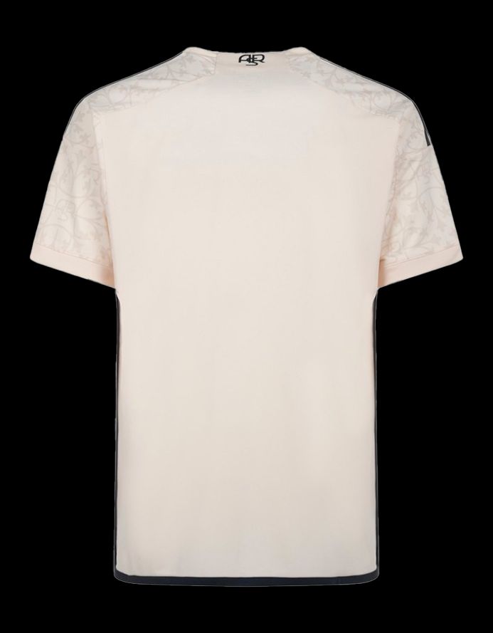 maillot-exterieur-as-roma-saison-2023-2024-tenue-officielle-de-football Uitshirt AS Roma seizoen 2023 2024 officiële voetbaltenue