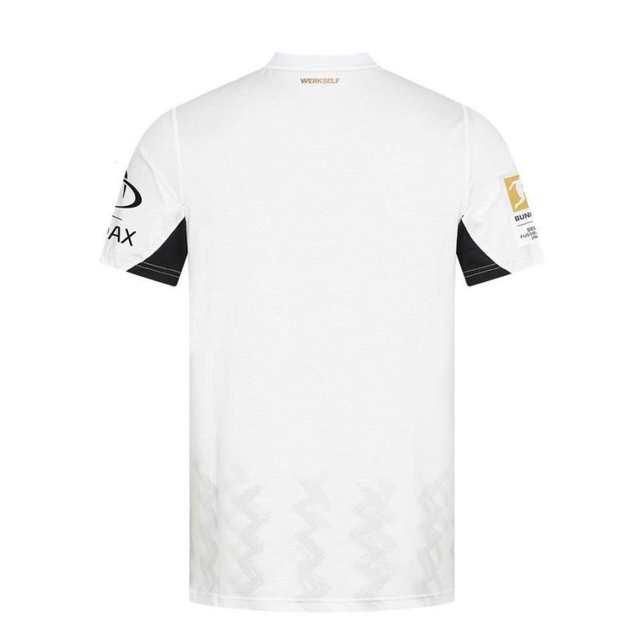 maillot-exterieur-bayer-leverkusen-saison-2024-2025-tenue-officielle-football Uitshirt Bayer Leverkusen seizoen 2024 2025 officiële voetbaloutfit