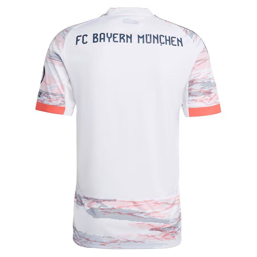 maillot-exterieur-bayern-munich-saison-deux-mille-vingt-cinq-deux-mille-vingt-six-tenue-officielle Uitshirt Bayern München seizoen tweeduizend vijfentwintig tweeduizend zesentwintig officiële tenue