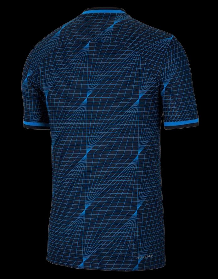 maillot-exterieur-chelsea-fc-saison-2023-2024-tenue-officielle-football Chelsea FC uitshirt seizoen 2023 2024 officieel voetbaltenue