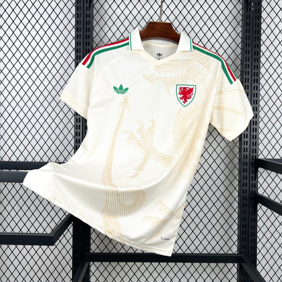 maillot-exterieur-du-pays-de-galles-saison-2026-tenue-de-football-rouge Uitshirt van Wales seizoen 2026 rood voetbaltenue