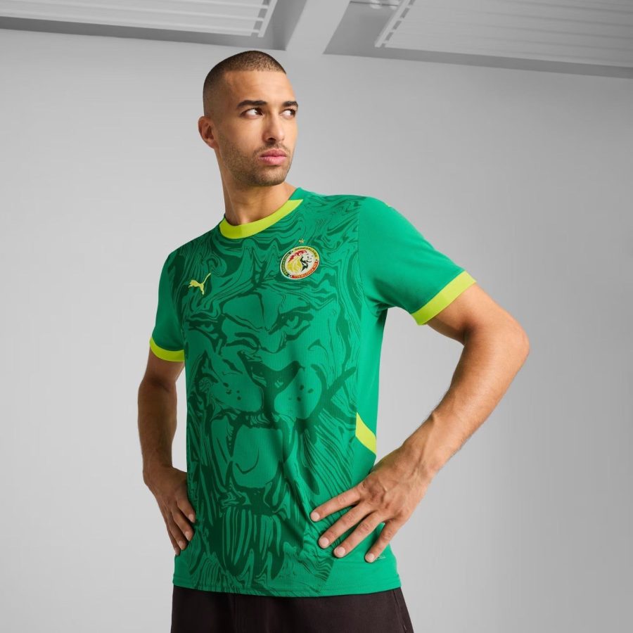 maillot-exterieur-du-senegal-saison-deux-mille-vingt-quatre-deux-mille-vingt-cinq-tenue-officielle-football Senegal uitshirt seizoen tweeduizend vierentwintig tweeduizend vijfentwintig officieel voetbaltenue