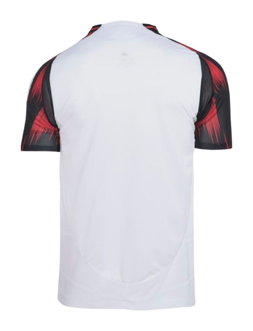 Flamengo uitshirt seizoen 2025 officieel rood zwart voetbaltenue