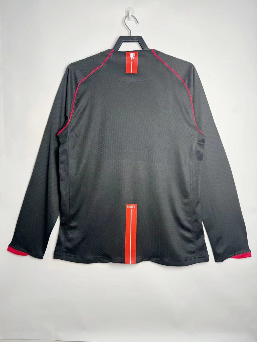 maillot-exterieur-manchester-united-manches-longues-saison-2007-2008 Manchester United uitshirt lange mouwen seizoen 2007 2008