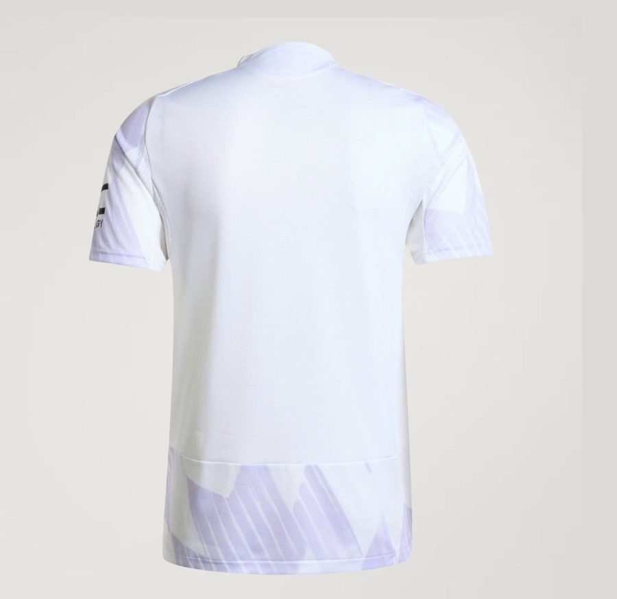 maillot-exterieur-manchester-united-saison-2025-2026-tenue-officielle-football uitshirt Manchester United seizoen 2025 2026 officiële voetbaltenue
