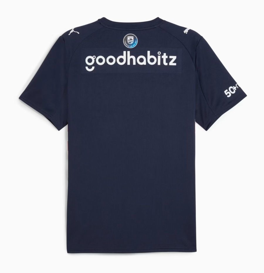 maillot-exterieur-psv-eindhoven-saison-2025-2026-tenue-officielle-football PSV Eindhoven uitshirt seizoen 2025 2026 officieel voetbaltenue