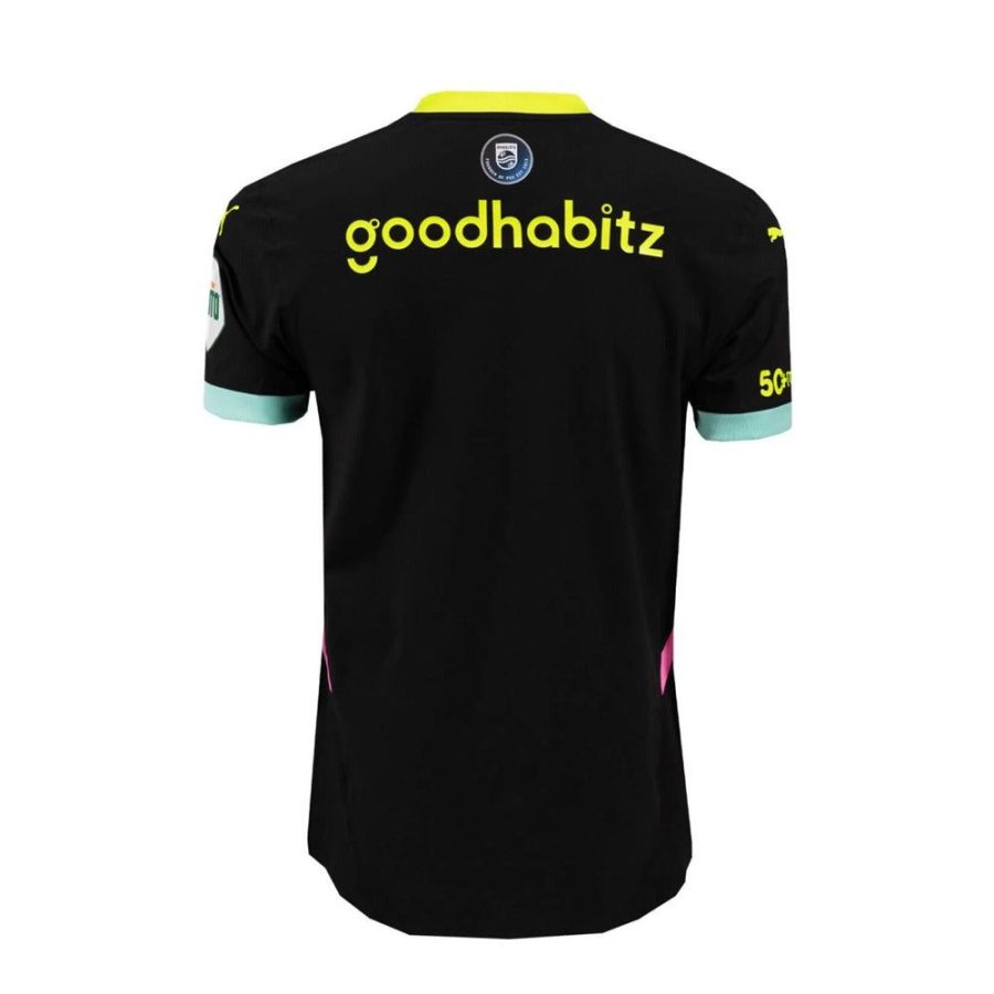 maillot-exterieur-psv-eindhoven-saison-deux-mille-vingt-quatre-deux-mille-vingt-cinq-tenue-officielle PSV Eindhoven uitshirt seizoen tweeduizend vierentwintig tweeduizend vijfentwintig officiële tenue