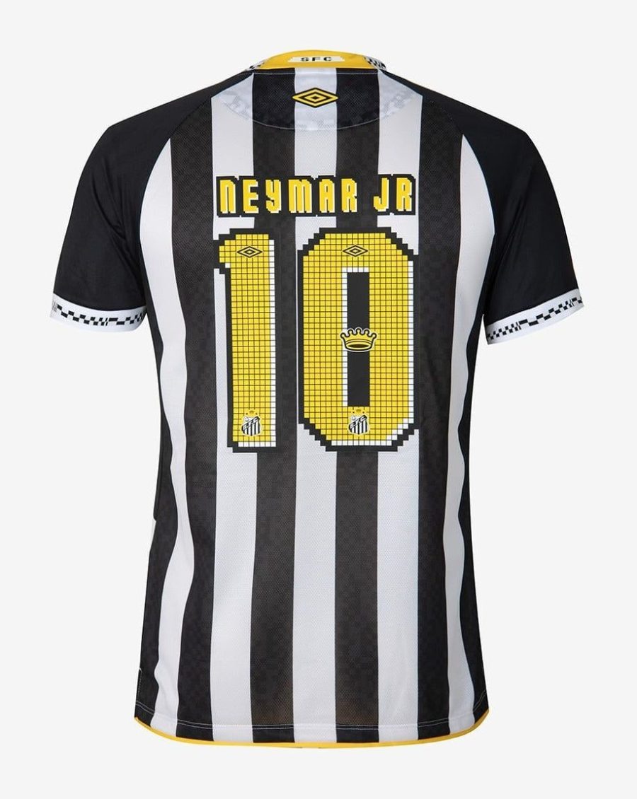 maillot-exterieur-santos-fc-saison-2025-tenue-de-football maillot extérieur Santos FC saison 2025 tenue de football