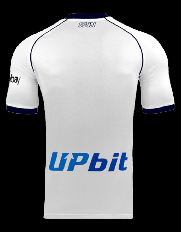 maillot-exterieur-ssc-napoli-saison-2023-2024-tenue-officielle-football uitshirt SSC Napoli seizoen 2023 2024 officiële voetbaltenue