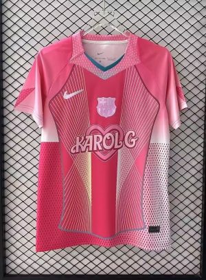 FC BARCELONA x KAROL G ROSE SHIRT
