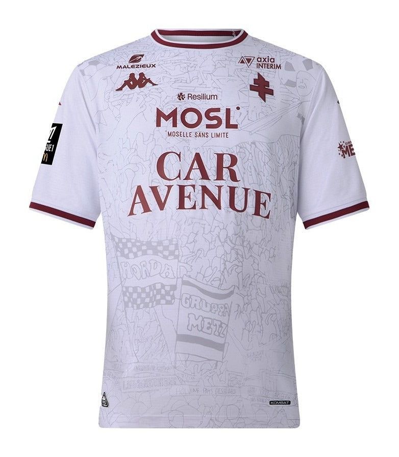 maillot-fc-metz-exterieur-20252026 FC METZ UITSHIRT 20252026