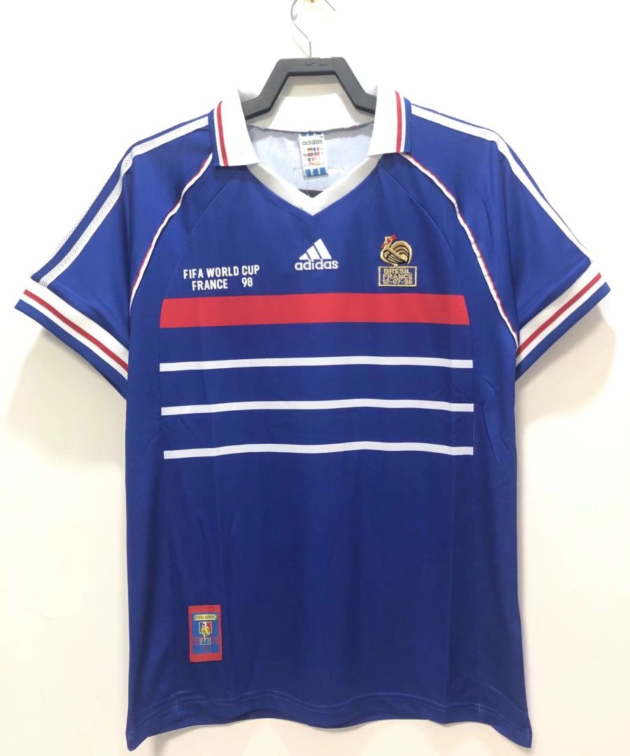 maillot-france-domicile-1998 FRANKRIJK THUISSHIRT 1998