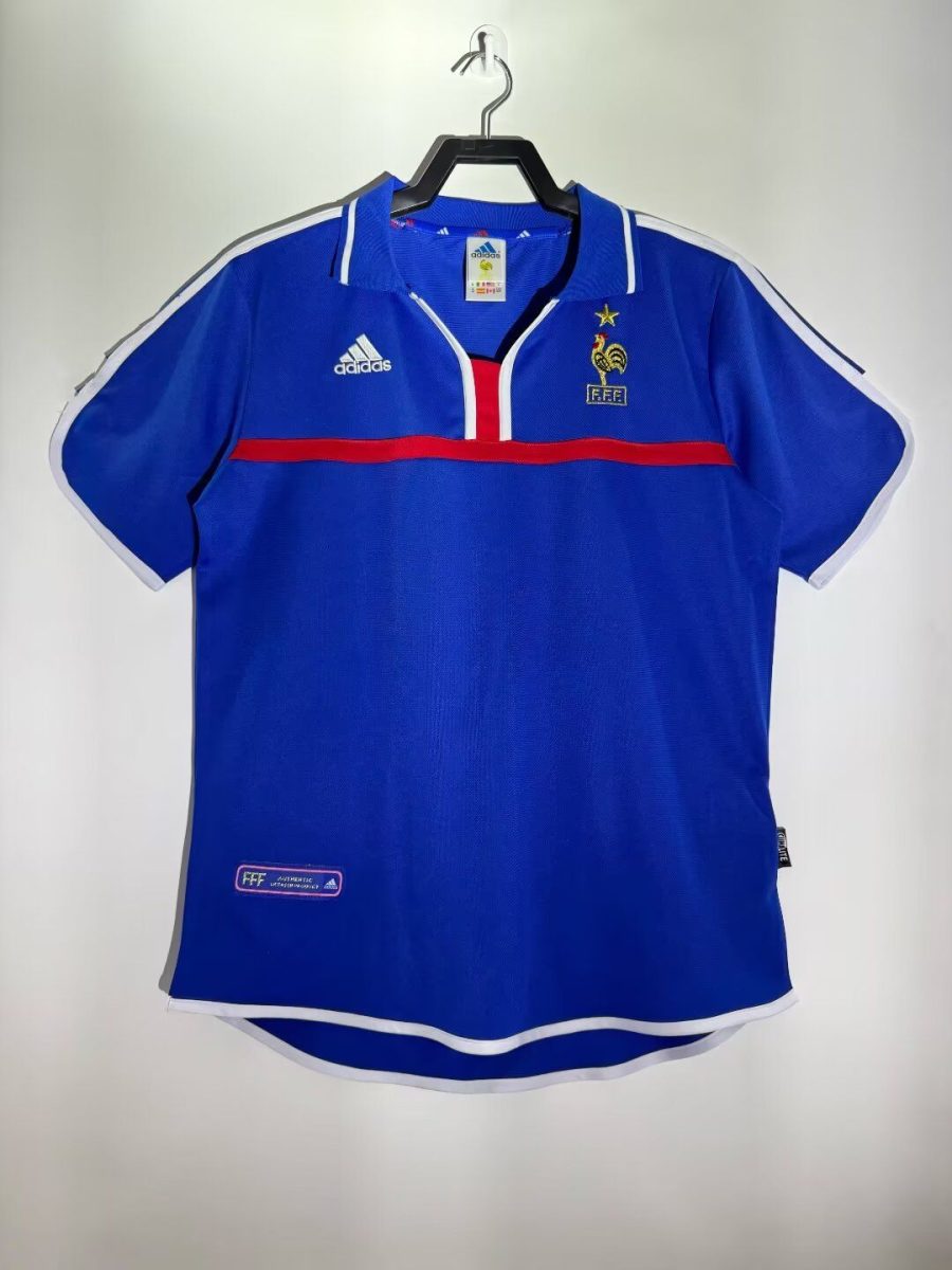 maillot-france-domicile-2000 FRANKRIJK THUISSHIRT 2000