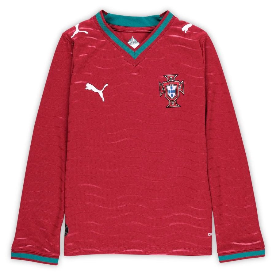 maillot-manches-longues-portugal-domicile-2026 PORTUGEES THUISSHIRT LANGE MOUWEN 2026