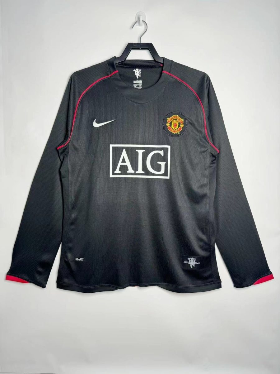 maillot-manchester-united-manches-longues-exterieur-20072008 MANCHESTER UNITED LANGE MOUWEN UITSHIRT 20072008